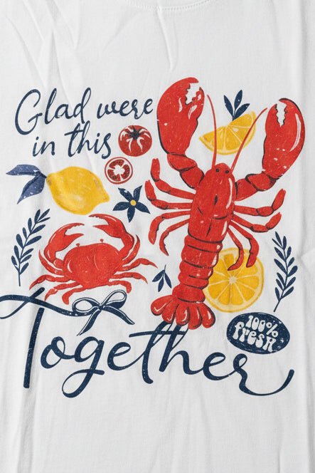 Graphic Lobster Tee – Casual Summer T-Shirt | Fun Statement Top