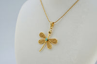 Dragonfly Filigree Jewelry Set – Handmade