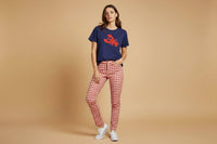 Navy Lobster Graphic Tee – Casual Summer T-Shirt | Relaxed Fit Top